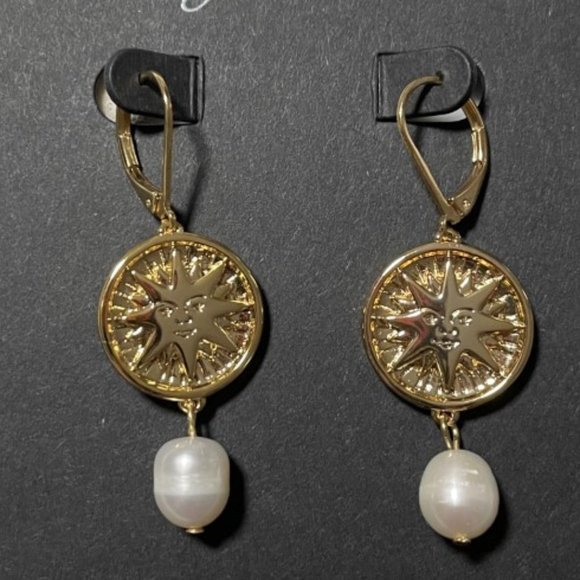 J. Crew Le Soleil Pearl Drop Earrings - Picture 4 of 4